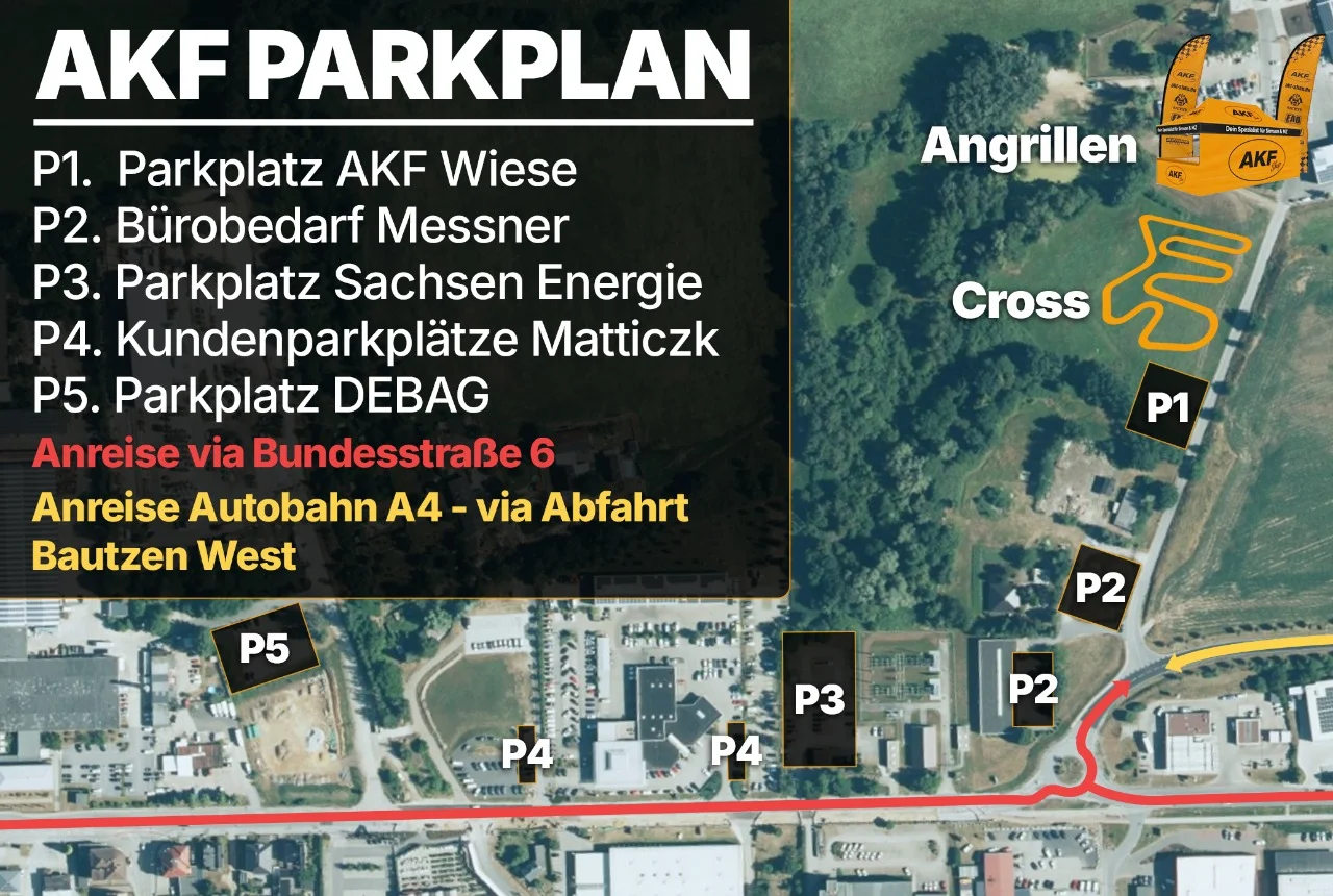Parkplatzplan Abgrillen 2025
